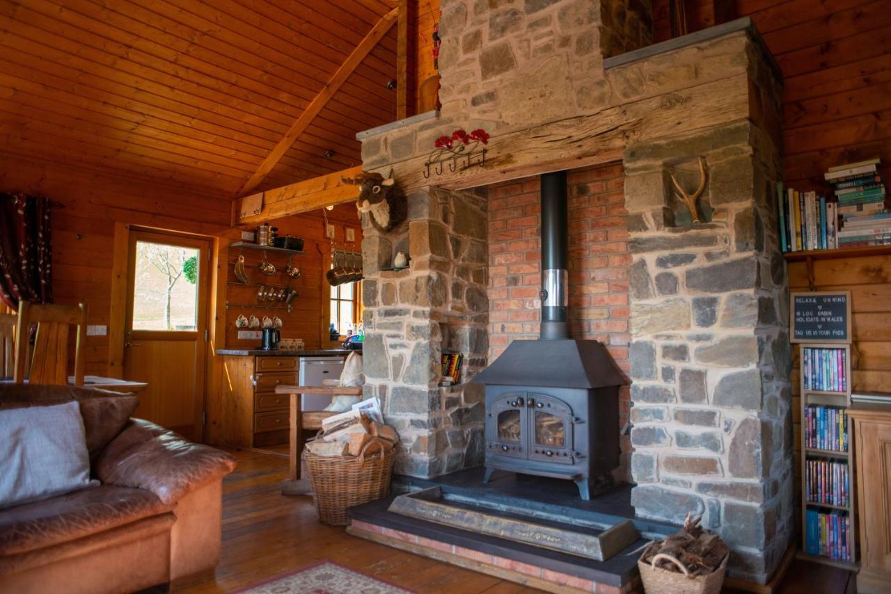George Cabin - Log Cabin In Wales With Hot Tub Newtown  Eksteriør bilde